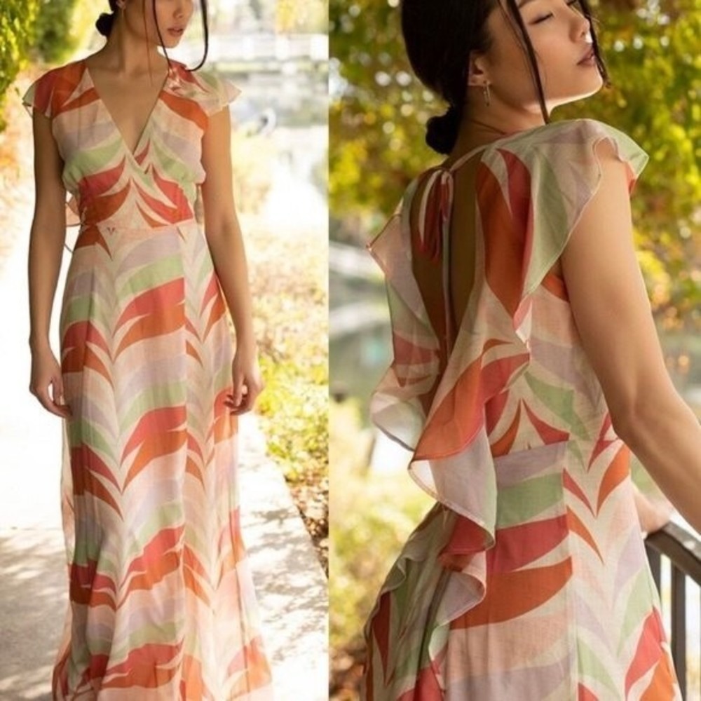 ModCloth X Hutch Summery Day Maxi Dress - 8